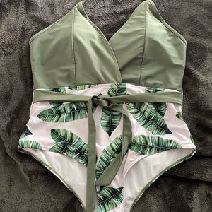 Tropical swimsuit